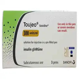 Toujeo Solo Star Prefilled Pen 300Units/Ml (1 Box = 3 Prefilled Pen ...